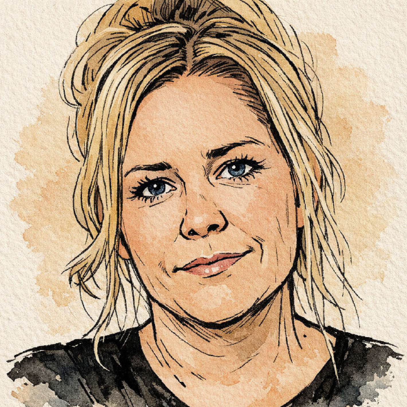 Oomph portræt af Carsten Eskelund