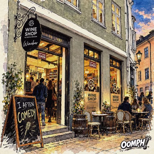 Illustration af GP wineshop