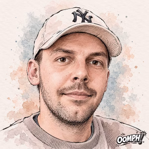 Jonas Mikkelsen – Oomph-portræt